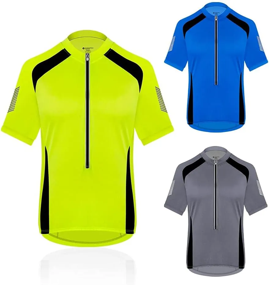 | Men's Elite Cycling Jersey | High Visibility Performance Bike Jersey | Made in USA