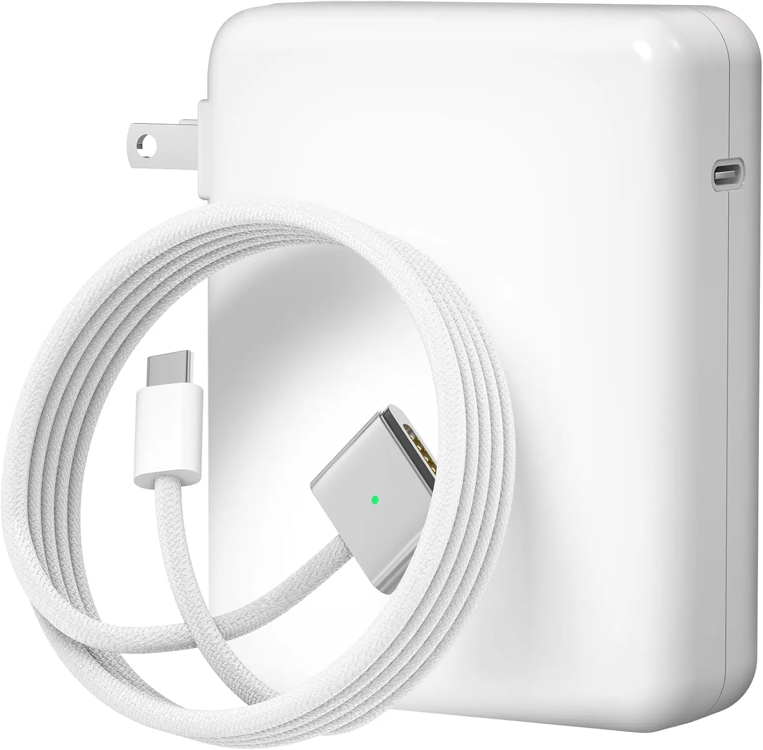 140W Charger for MacBook Pro 16 14 inch, Mac Air 15 13 inch 2025 2024 2023 2022 2021 M4 M3 M2 M1 Charger USB-C Fast Laptop Charger Power Adapter 6.6FT USB C to Magnetic 3 Cable LED