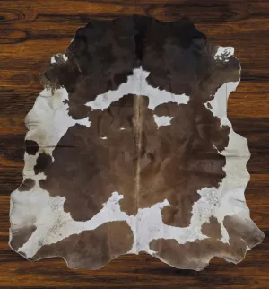 241-4 Cow Skin Hair on Hide 100% Pure Cow Hide Large Decorative/Carpet/Rug/Wall Leather