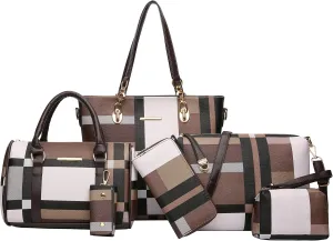 2E-youth Designer Purses and Handbags for Women Satchel Shoulder Bag Tote Top Handle Bag