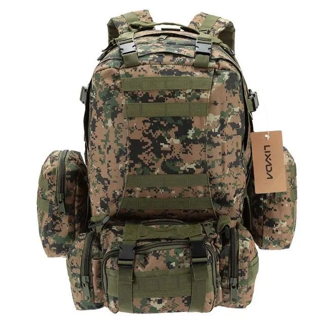 3 in 1  Military Tactical Molle Backpack
