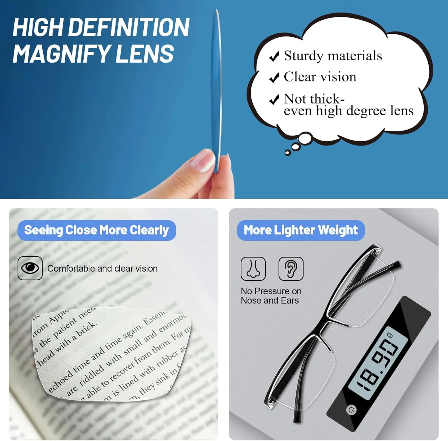 4 Pack Blue Light Blocking Reading Glasses 3.0 Men Women Glare UV Filter Computer Readers 1.00 1.25 1.50 1.75 2.00 2.25 2.50 2.75 3.00 3.50 4.00
