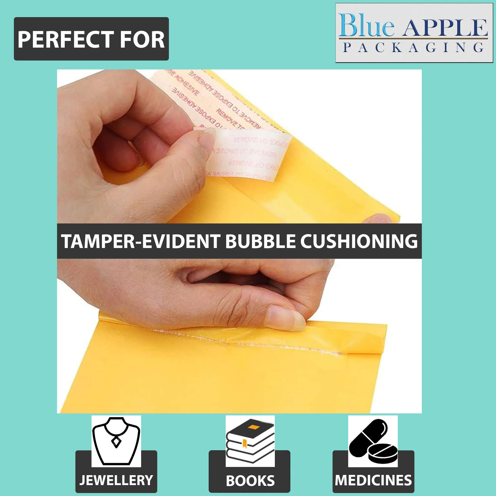 5X10 inches Kraft Bubble Mailer #00 Shipping Envelopes