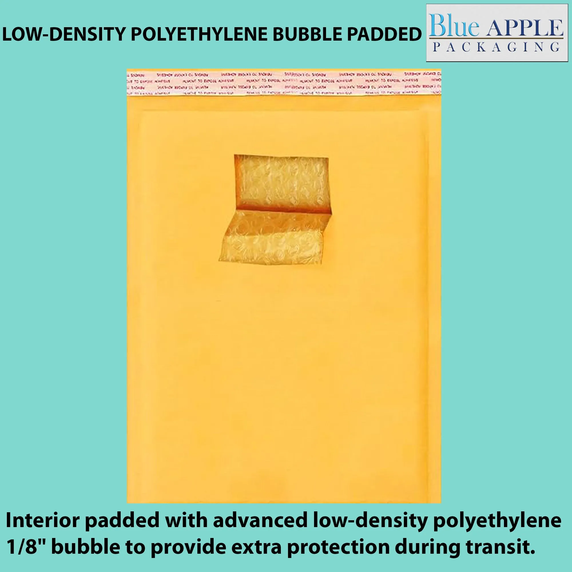 5X10 inches Kraft Bubble Mailer #00 Shipping Envelopes