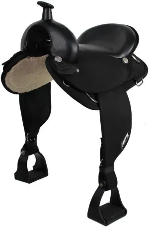 Abetta Gaited Comfort Trail Saddle 15 Black