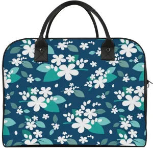 Adult High-capacity Nylon Colorful Butterfly Retro Handbag for Touring 13" X 19" X 8"