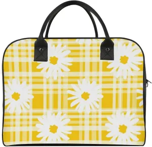 Adult High-capacity Nylon Colorful Butterfly Retro Handbag for Touring 13" X 19" X 8"