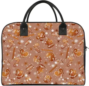 Adults Large Capacity Nylon Colorful Butterfly Elegant Handbag for Traveling 13" X 19" X 8"