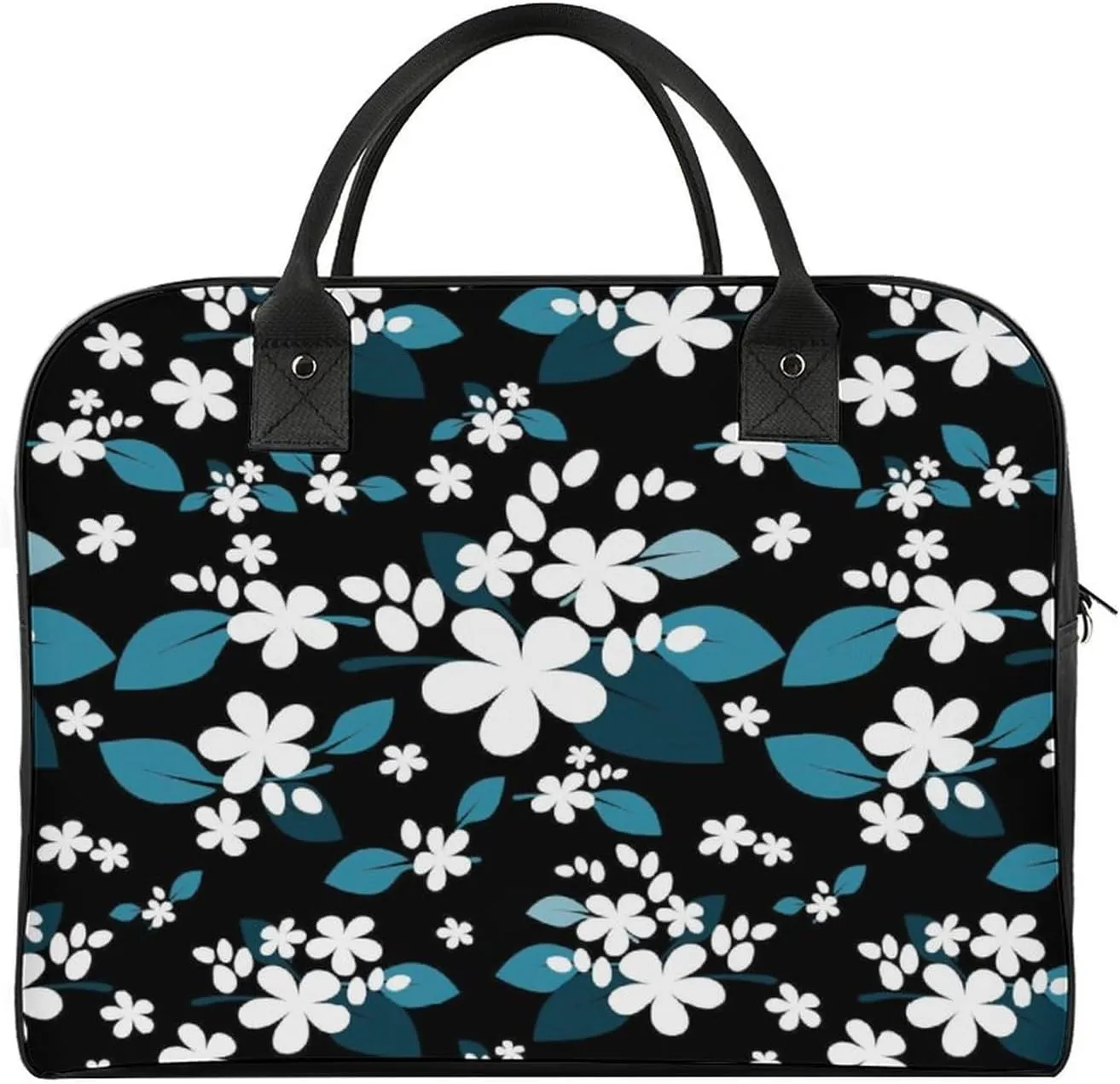 Adults Shoulder Nylon Colorful Butterfly Aesthetic Handbag for Travel 13" X 19" X 8"