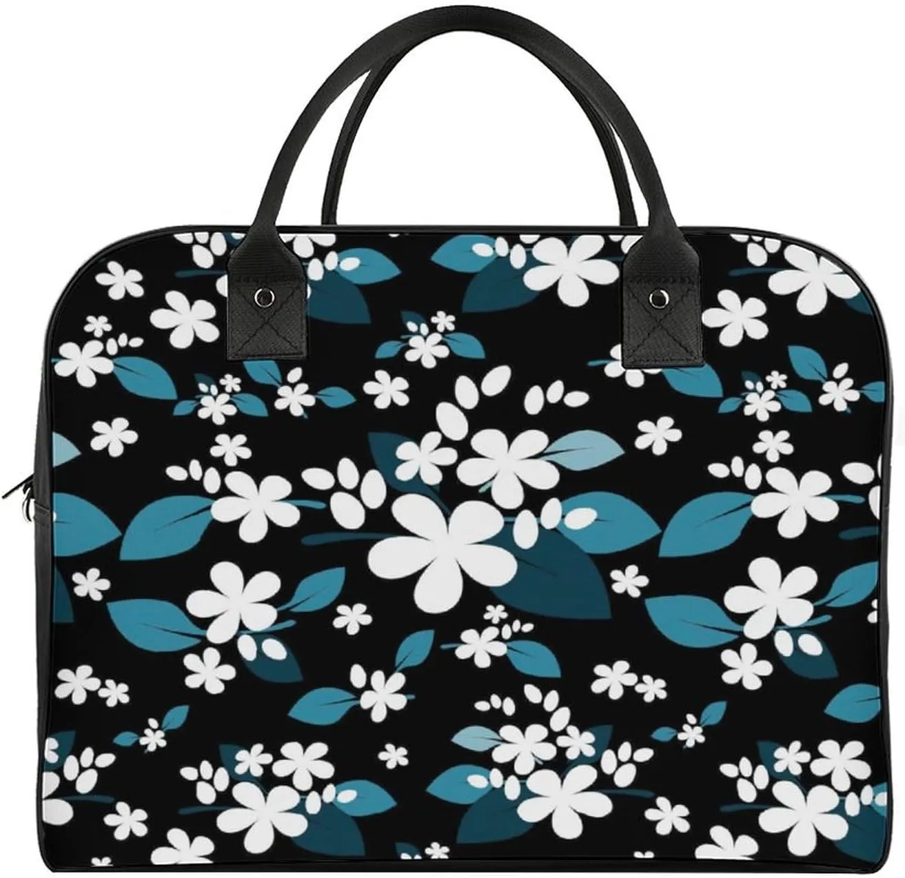 Adults Shoulder Nylon Colorful Butterfly Aesthetic Handbag for Travel 13" X 19" X 8"