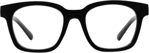 AEZUNI Larger Glasses Women Square Frame Clean Lens
