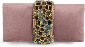 Aheli Clutch Purses Gift for Women Handmade Evening Sling Handbag Stylish Bridal Fashion Bag
