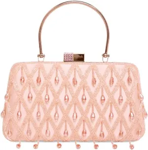 Aheli Clutch Purses Gift for Women Handmade Evening Sling Handbag Stylish Bridal Fashion Bag