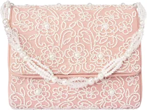 Aheli Clutch Purses Gift for Women Wedding Handmade Evening Handbags Party Bridal
