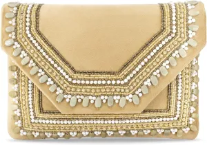 Aheli Clutch Women's Purse Bridal Bag for Casual Detachable Strap Evening Sling Bag Gift for Women