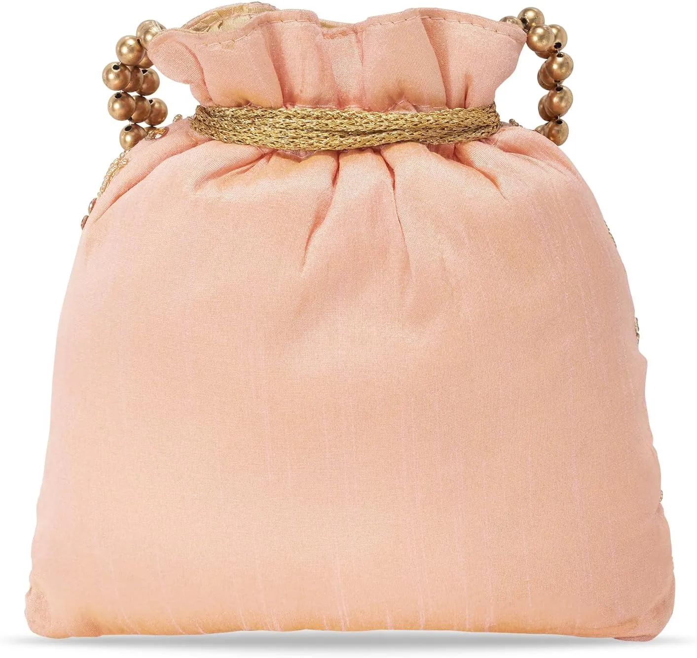 Aheli Potli Purses Gift for Women Handmade Evening Handbag Stylish Bridal Fashion Wristlet