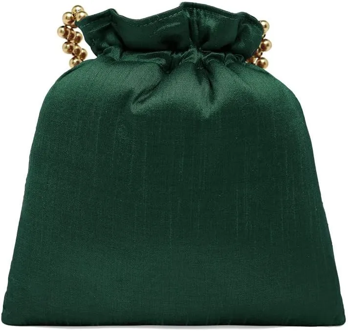 Aheli Potli Purses Gift for Women Handmade Evening Handbag Stylish Bridal Fashion Wristlet