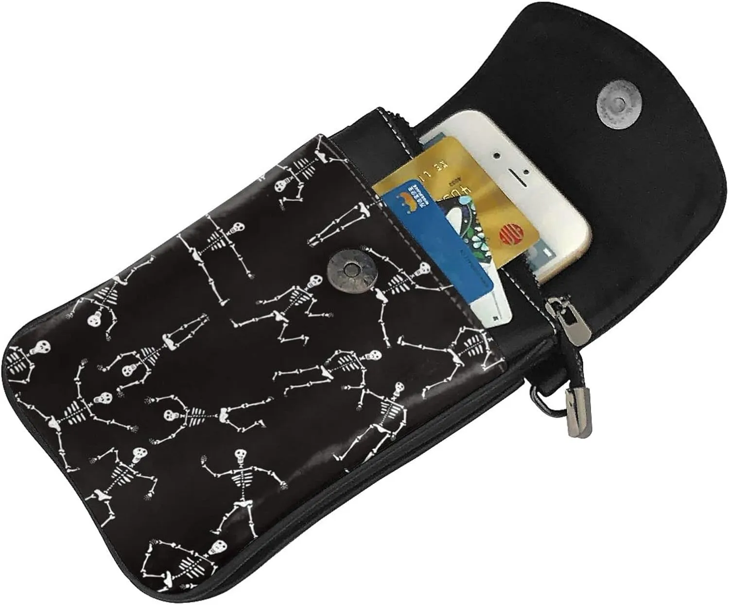Aiyoolee Women Crossbody Cell Phone Bags Wallet Small Leather Adjustable Shoulder Bag