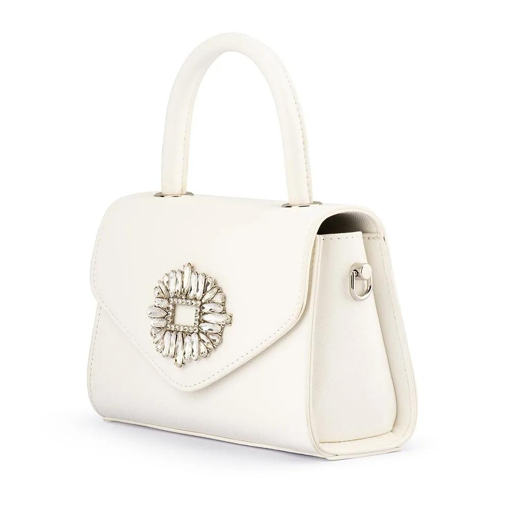 ALEJANDRA Embellished Top Handle