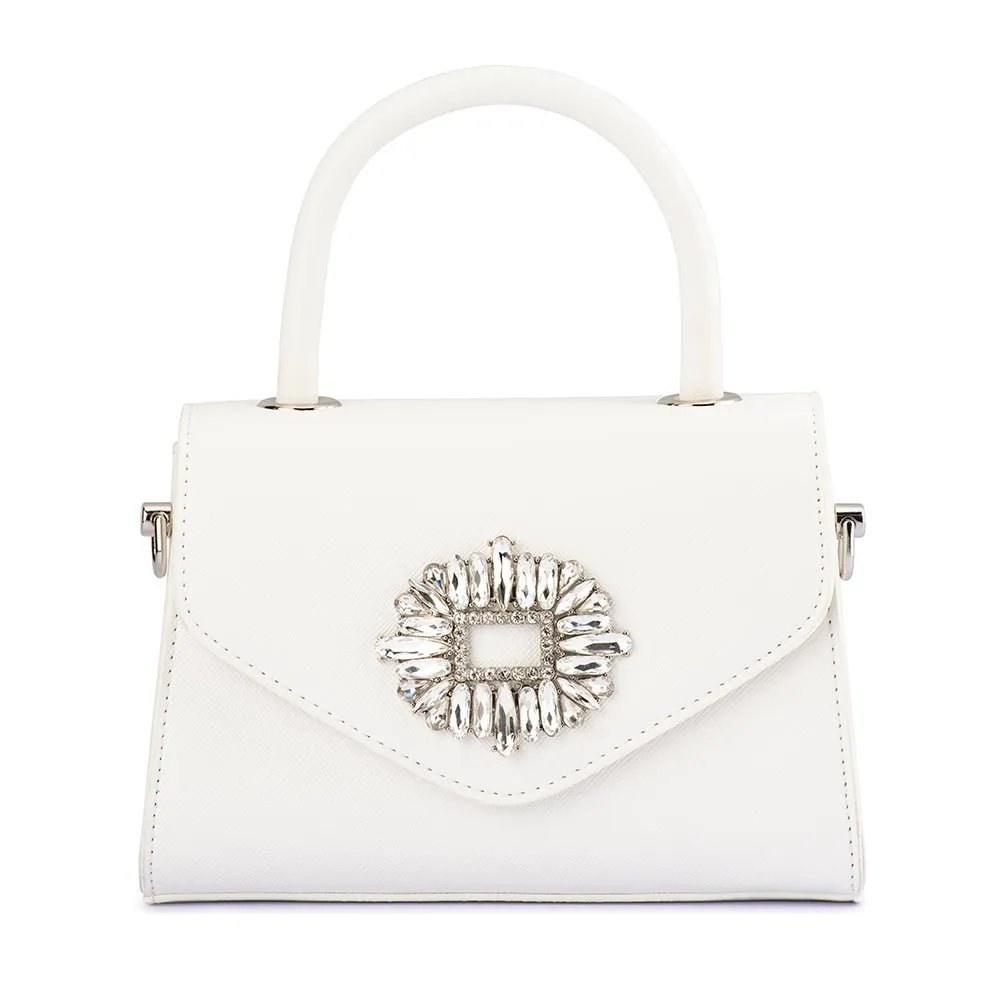 ALEJANDRA Embellished Top Handle