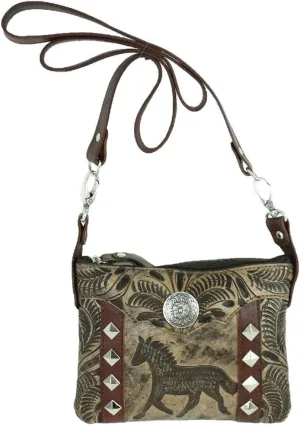 American West Hitchin' Post Trail Rider Hip/Crossbody bag for Women