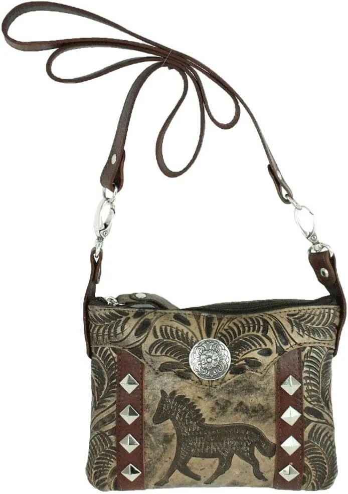 American West Hitchin' Post Trail Rider Hip/Crossbody bag for Women