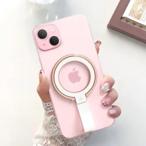 andobil Magnetic Phone Ring Holder, Two-Sided Magnetic Grip Stand for iPhone 16 Pro Max, 15, 14, 13, 12 & Other Smartphones