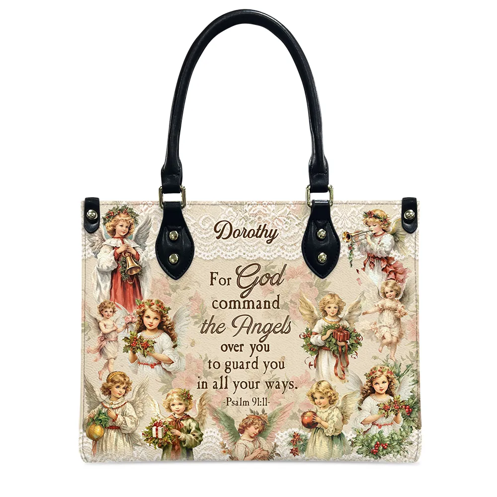 Angel God Leather Bag