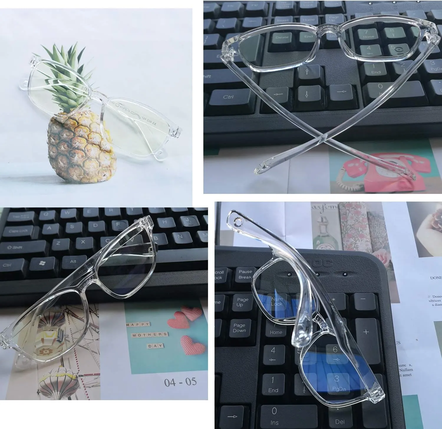 Anti Blue Light Glasses for Kids Computer Glasses, Video Gaming Glasses for Children