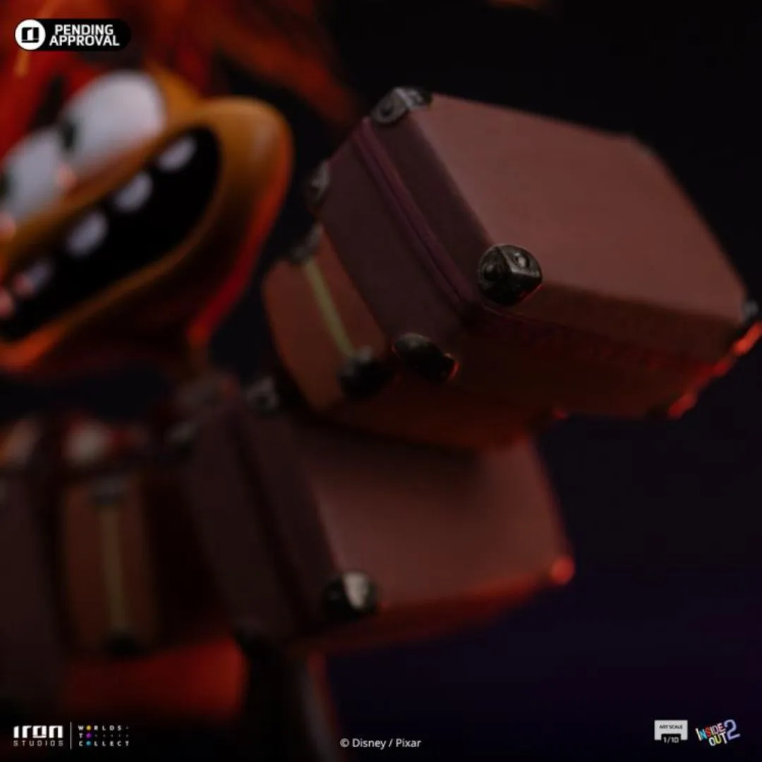 Anxiety Inside Out 2 Statue By Iron Studios