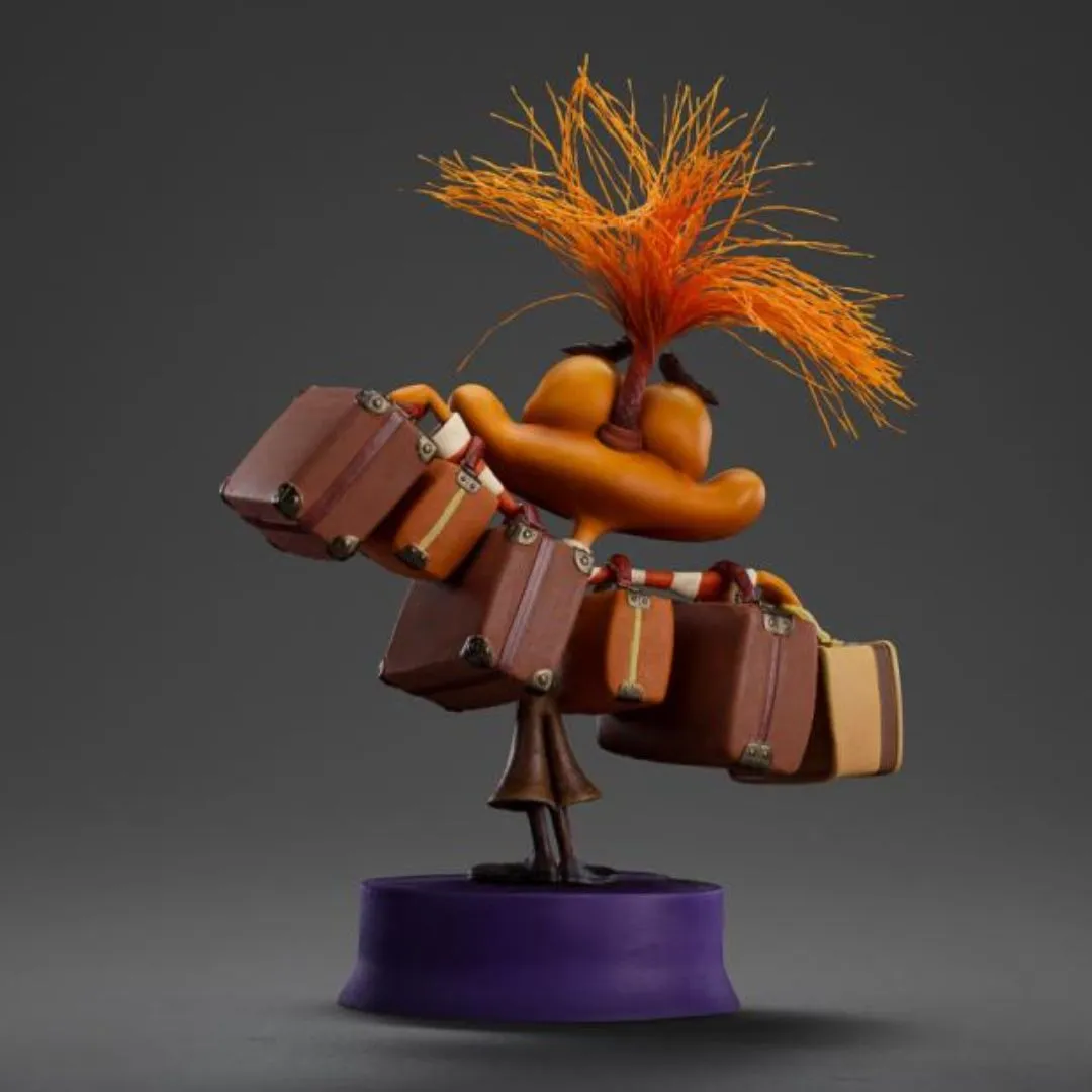 Anxiety Inside Out 2 Statue By Iron Studios