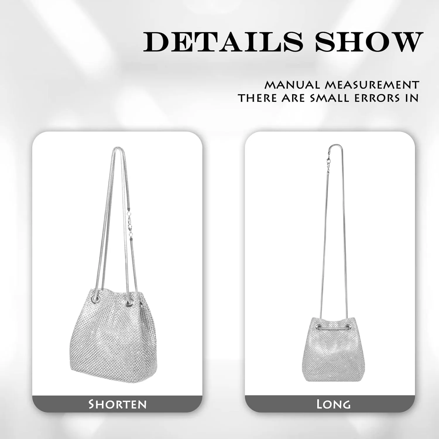 AOYUNHUI Hand Bags Purses for Women Rhinestone Bag Clutch Purses Party Wedding