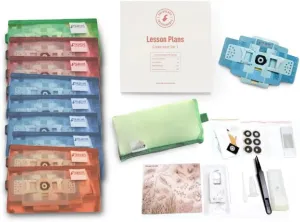 Assembled Classroom Kit (Contains 10 Fully Assembled Foldscope Paper Microscopes)