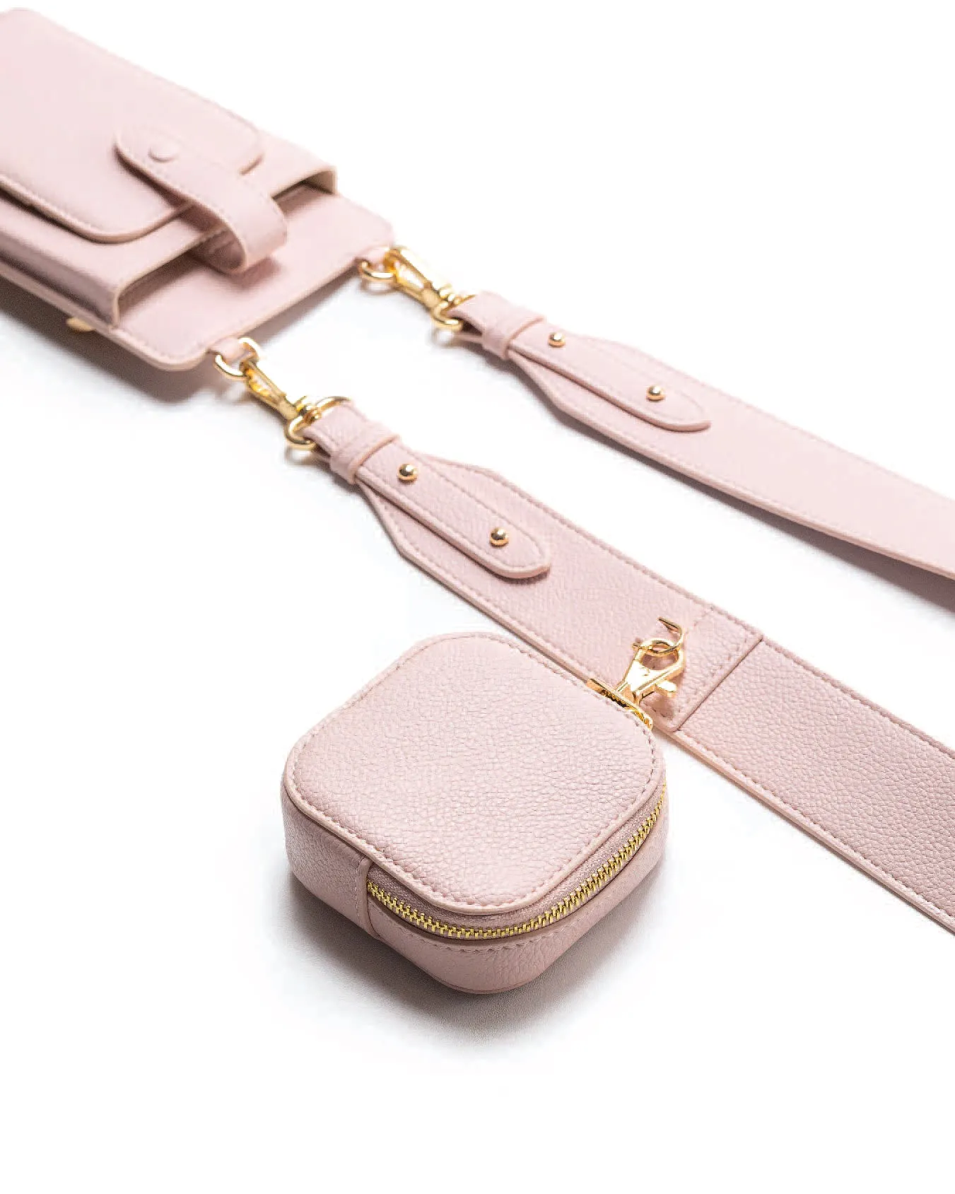 ATHENA PHONE BAG IN COTTON PINK