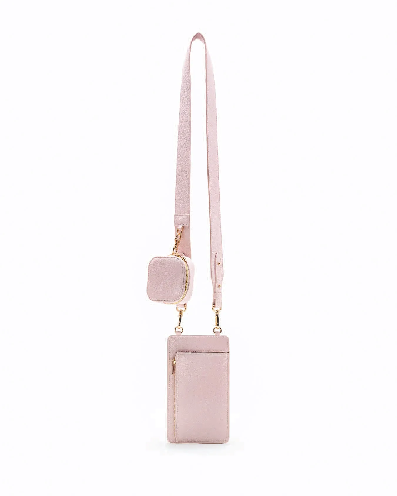ATHENA PHONE BAG IN COTTON PINK