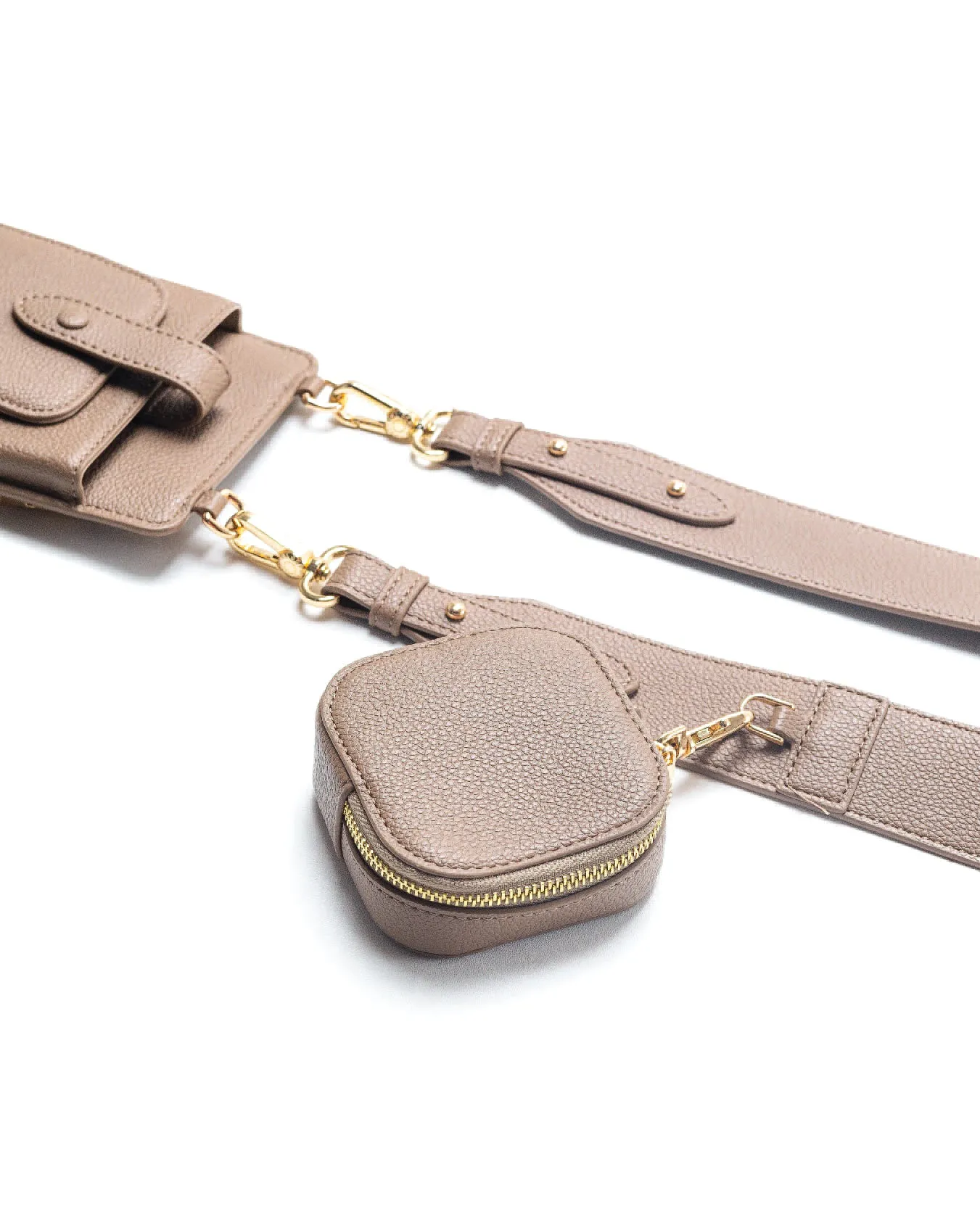 ATHENA PHONE BAG IN MOCHA