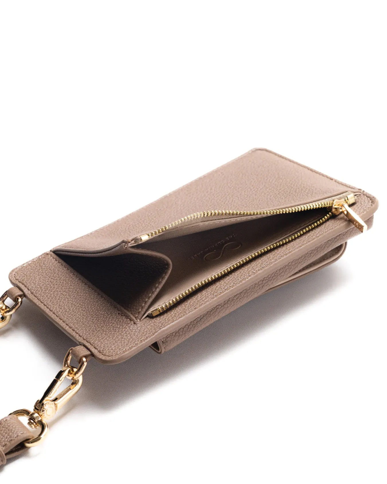 ATHENA PHONE BAG IN MOCHA