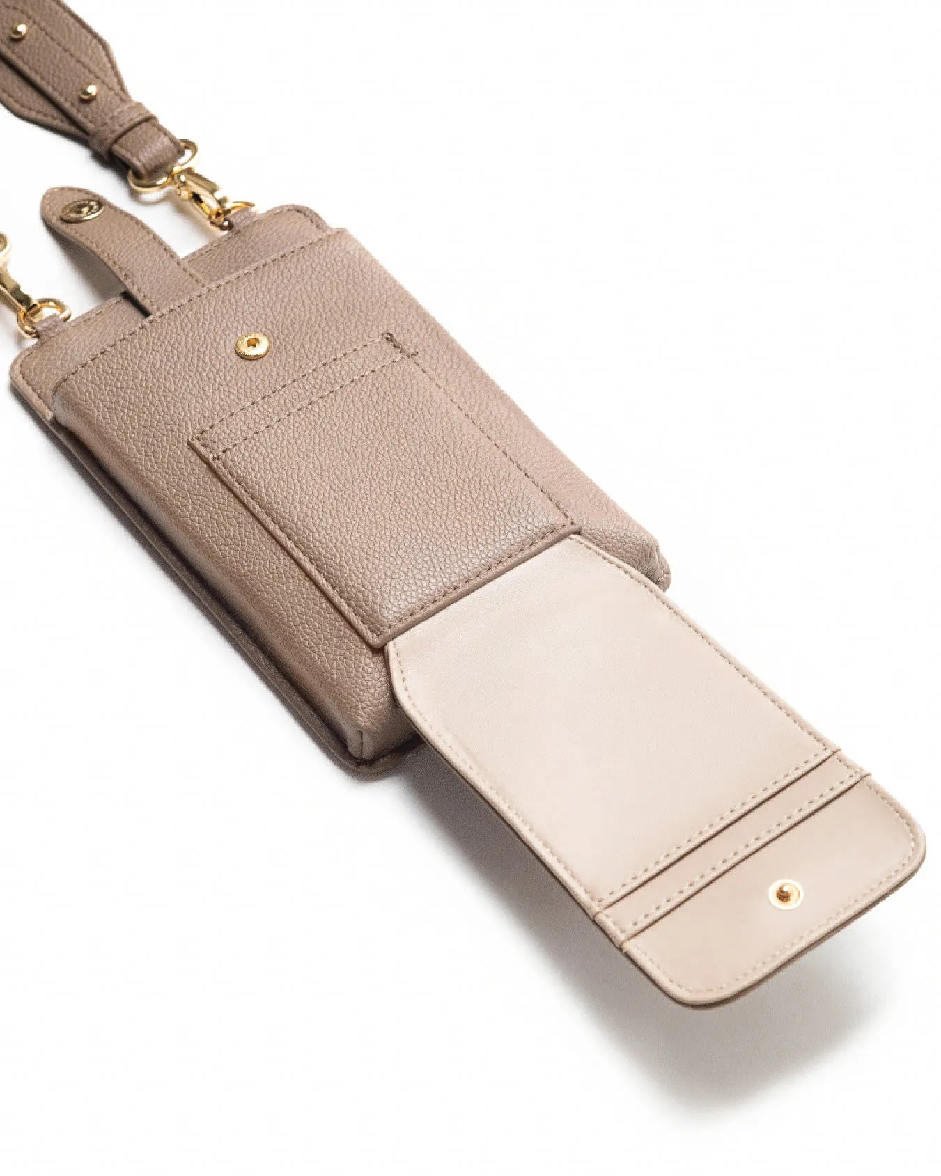 ATHENA PHONE BAG IN MOCHA