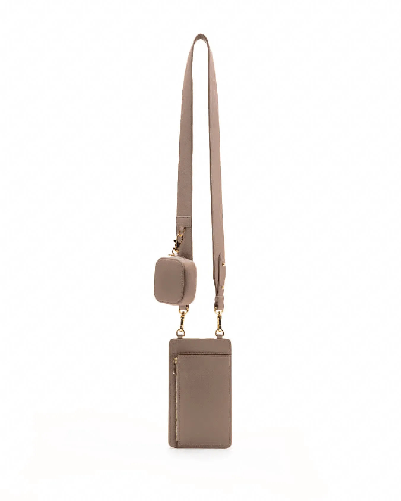 ATHENA PHONE BAG IN MOCHA