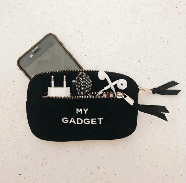Bag-all Mini Gadget Case with gold chain