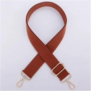 Bag Strap 1.6 Inches Wide Fabric Bag Strap Gold Buckle Women Bag Strap for Crossbody Bag Adjustable Shoulder Strap Purse Strap Accessories Purse Strap (Color : I)