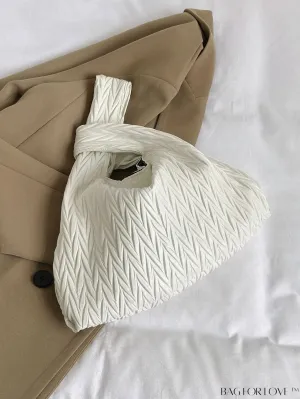 BagForLove - 2023 Summer New Arrival Cloud Shaped Ruched Tote & Underarm Bag - Exclusively for Women