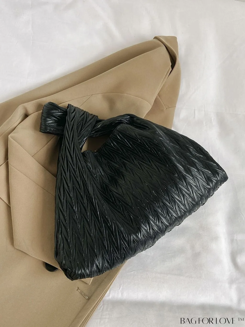 BagForLove - 2023 Summer New Arrival Cloud Shaped Ruched Tote & Underarm Bag - Exclusively for Women