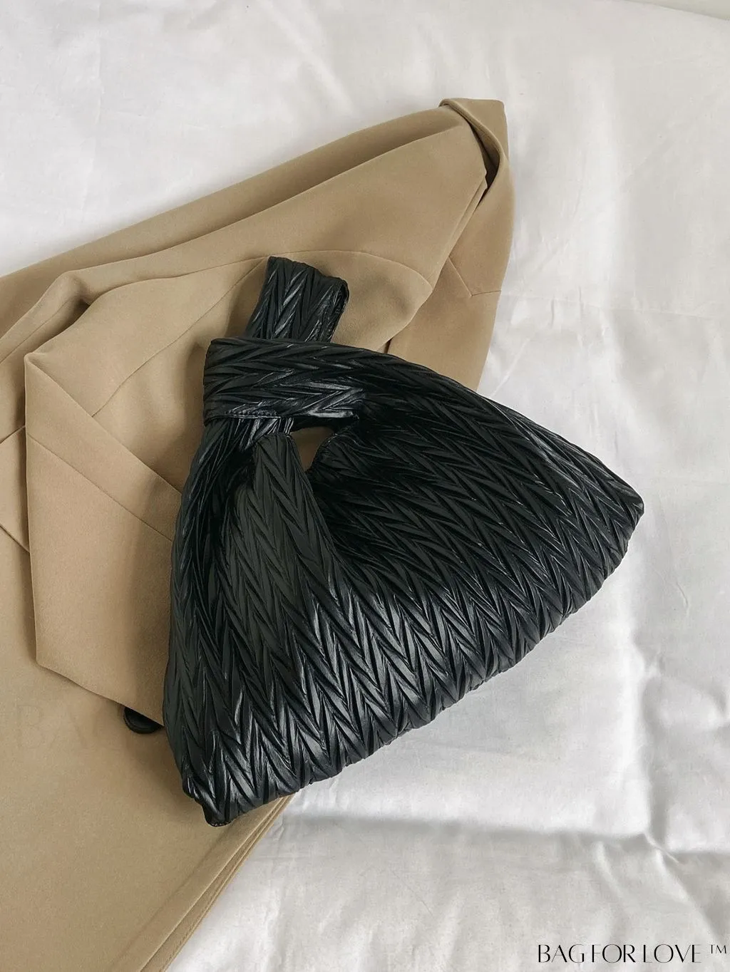 BagForLove - 2023 Summer New Arrival Cloud Shaped Ruched Tote & Underarm Bag - Exclusively for Women