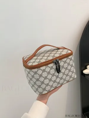 BagForLove - Chic Travel Cosmetic & Toiletry Organizer: Stylish All-Over Print in a Compact Design