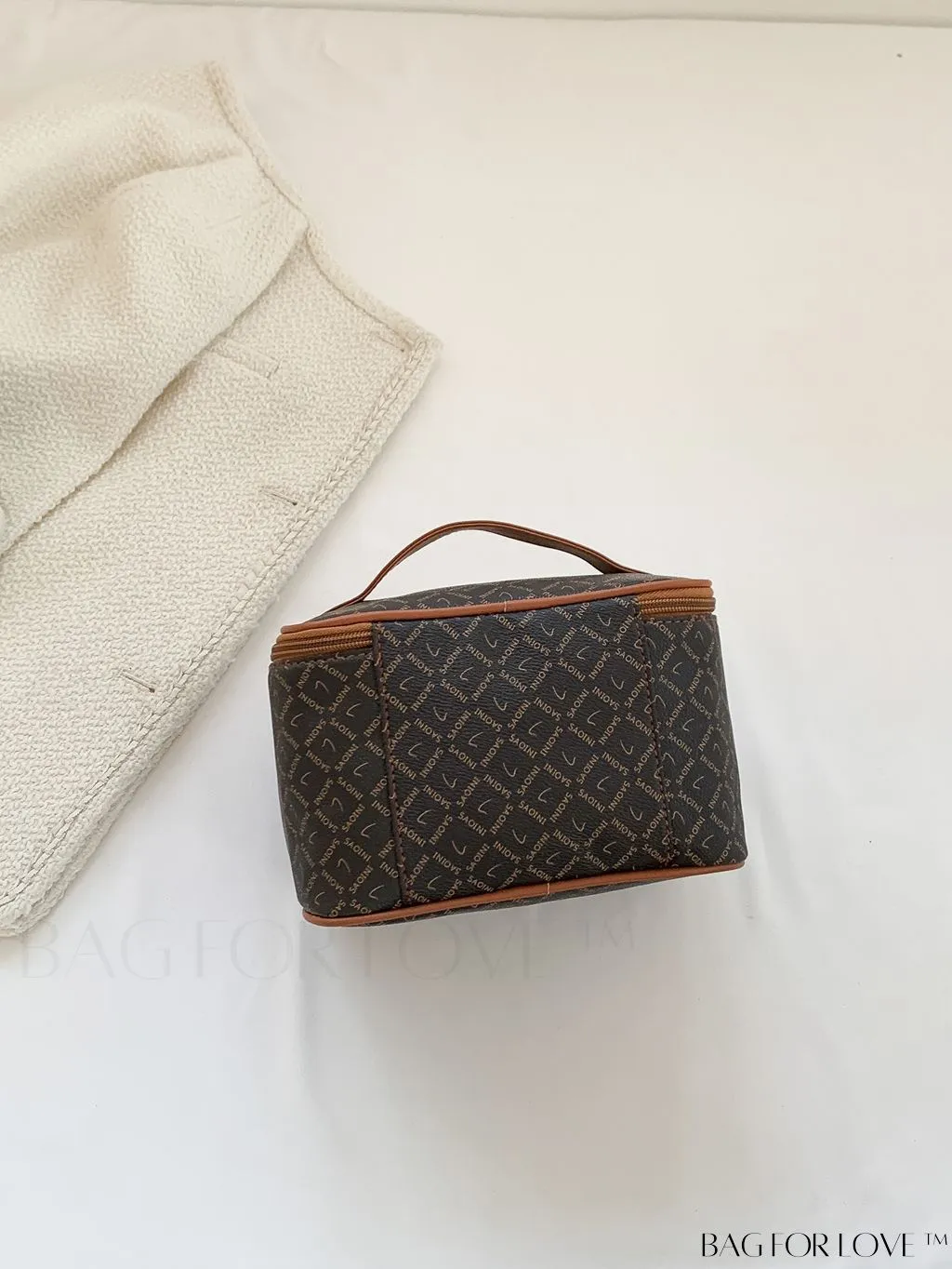 BagForLove - Chic Travel Cosmetic & Toiletry Organizer: Stylish All-Over Print in a Compact Design