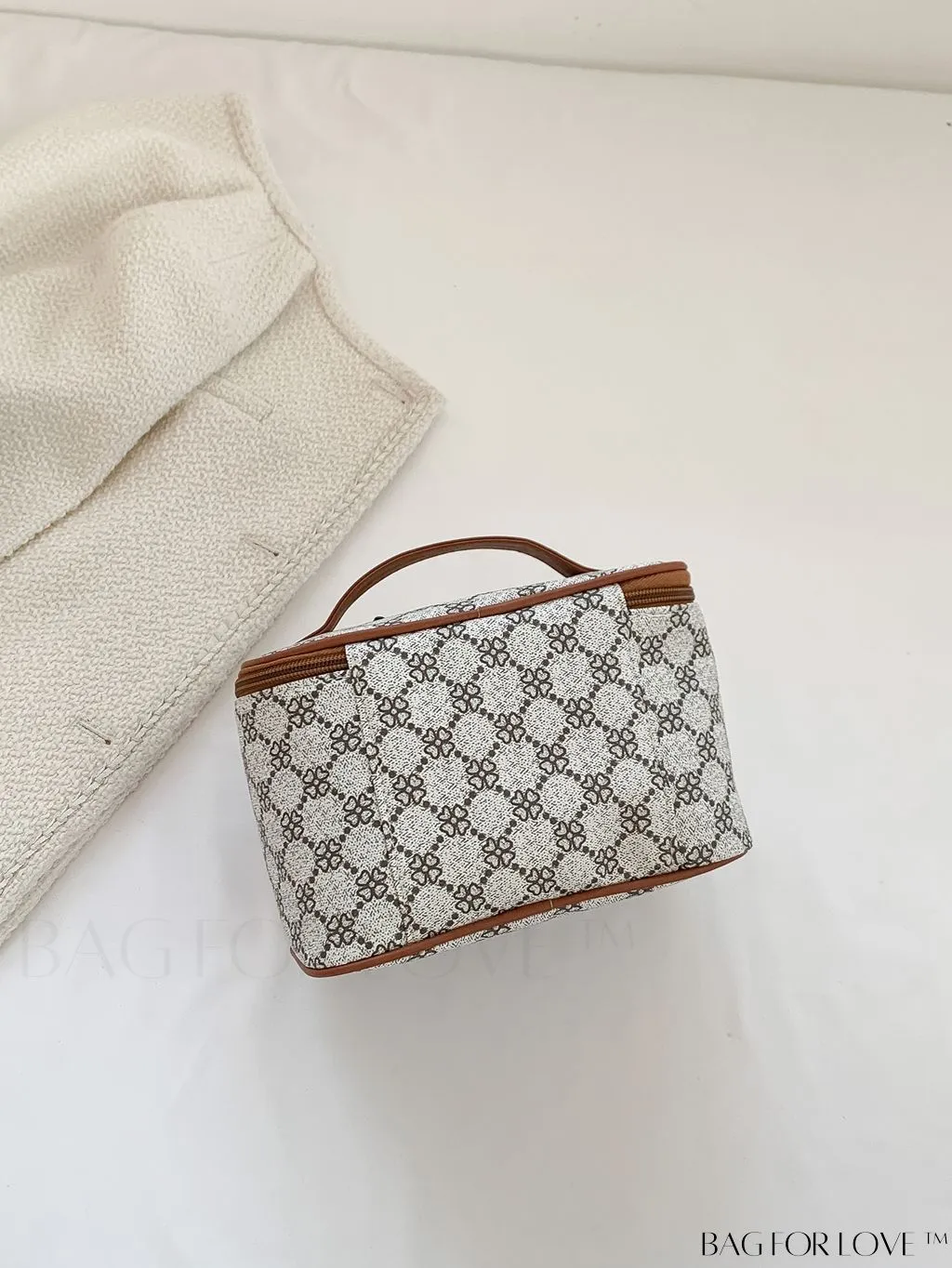 BagForLove - Chic Travel Cosmetic & Toiletry Organizer: Stylish All-Over Print in a Compact Design