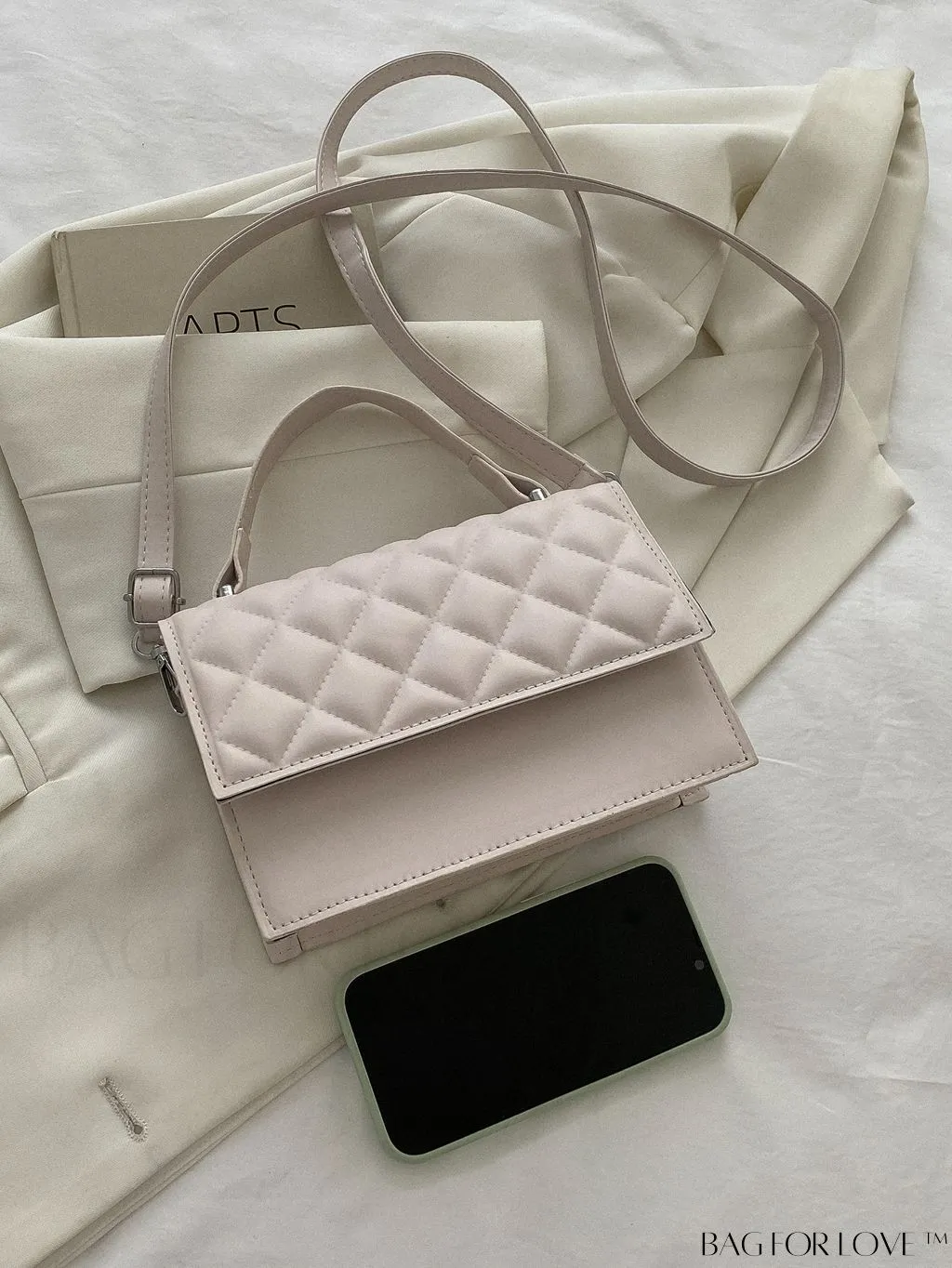 BagForLove - Compact Quilted Satchel: Petite and Polished!