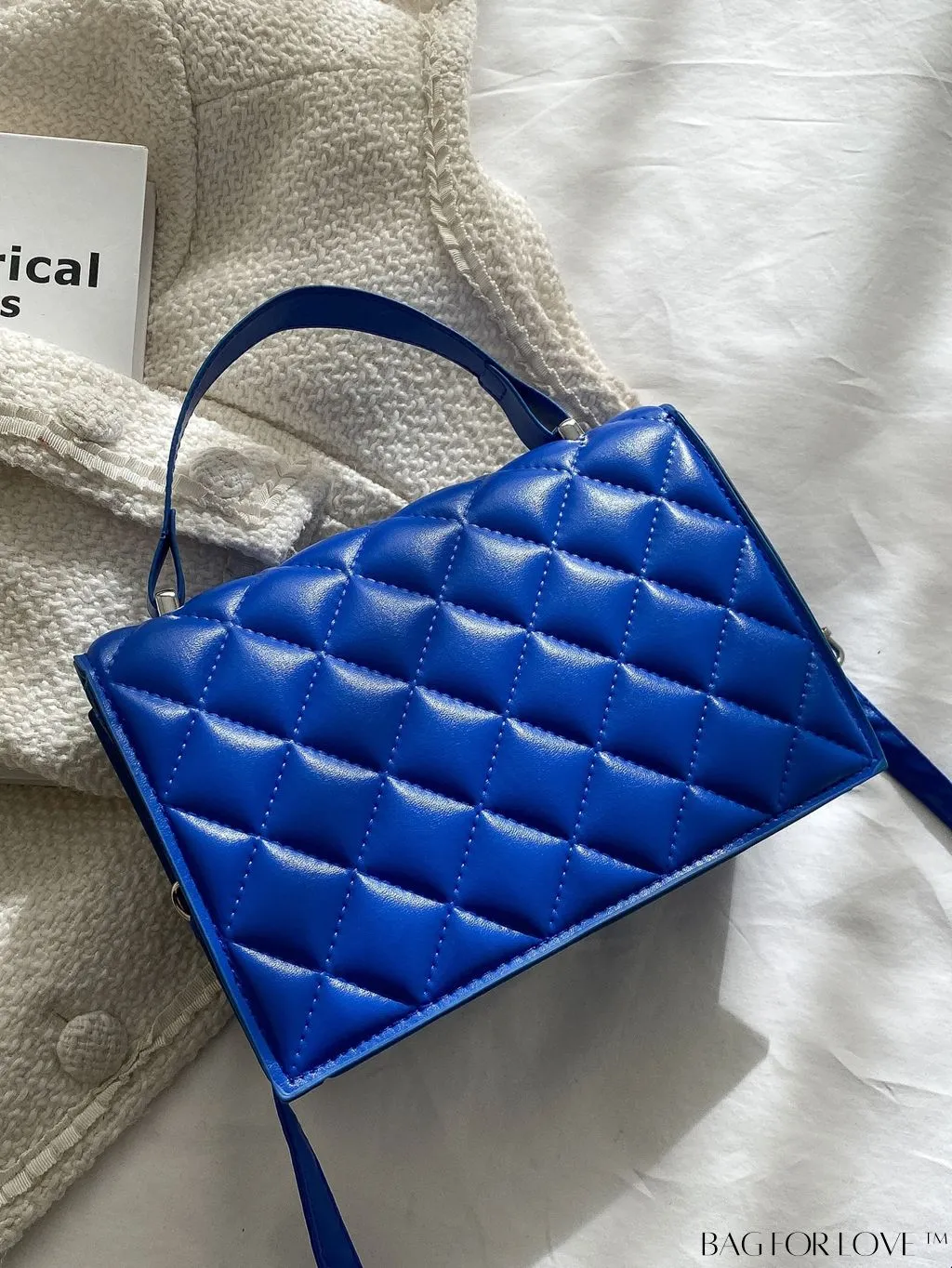 BagForLove - Compact Quilted Satchel: Petite and Polished!