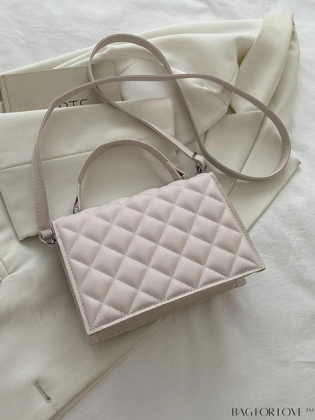 BagForLove - Compact Quilted Satchel: Petite and Polished!
